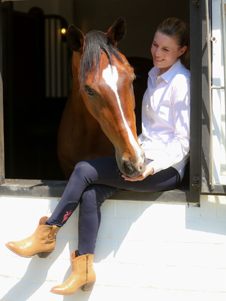 Ratsastushousut Janne x PinkRibbon Covalliero