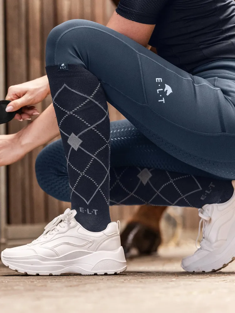 Ratsastuspolvisukat Argyle E·L·T