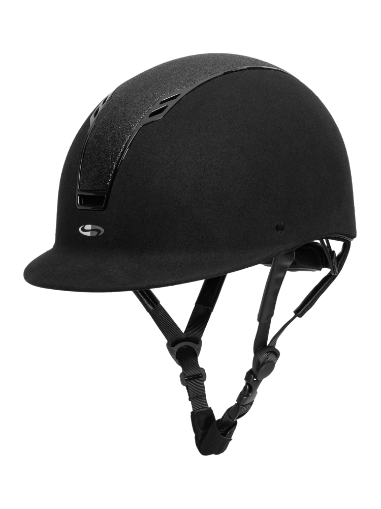 Ratsastuskypärä H22 Shine Velvet Swing