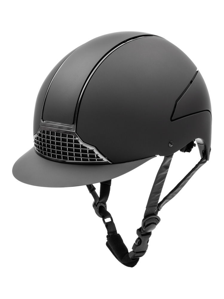 Ratsastuskypärä H24 Chrome Swing