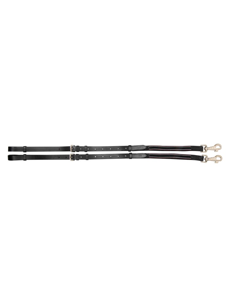 Nahkaiset sivuohjat Core Elastic Imperial Riding