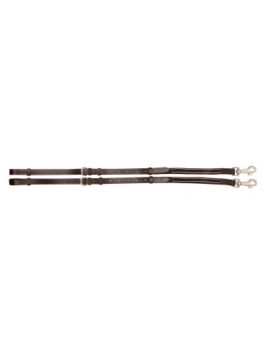 Nahkaiset sivuohjat Core Elastic Imperial Riding