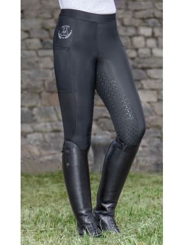 Ratsastuslegginsit Mesh Kids HKM