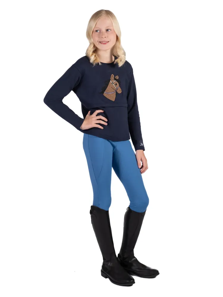 Ratsastuslegginsit Mia Kids HKM