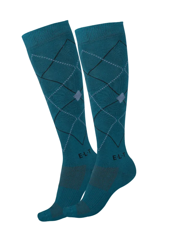 Ratsastuspolvisukat Argyle E·L·T