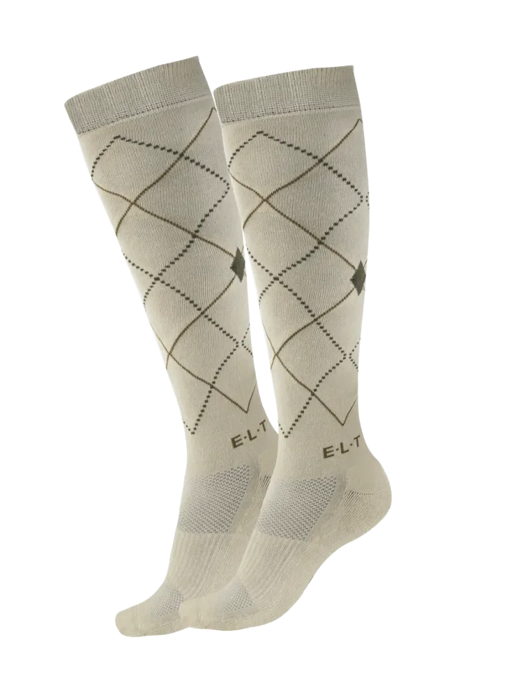 Ratsastuspolvisukat Argyle E·L·T