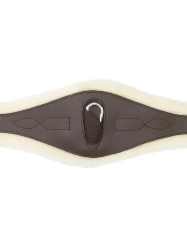 Karvallinen satulavyö Oiled Leather Comfort Elastic Kavalkade