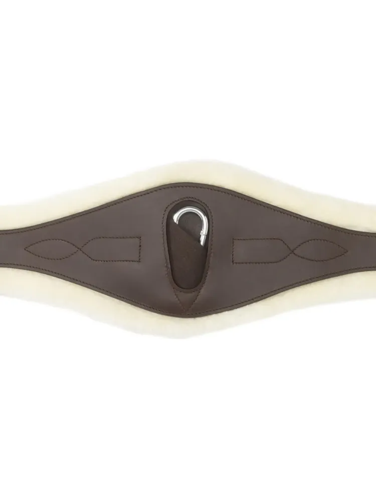 Karvallinen satulavyö Oiled Leather Comfort Elastic Kavalkade