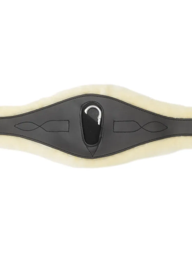 Karvallinen satulavyö Oiled Leather Comfort Elastic Kavalkade