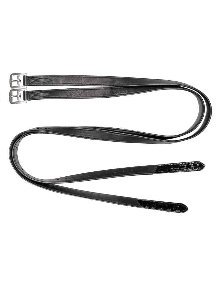 Nahkaiset jalustinhihnat Croco X-Line Waldhausen