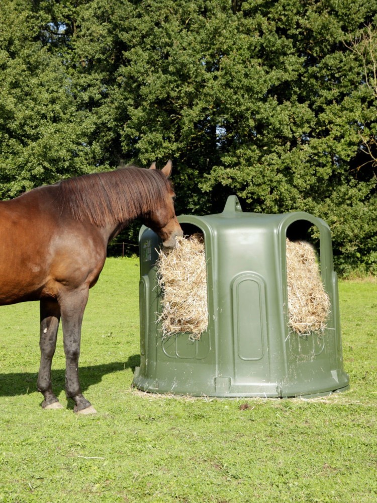 Heinäsuoja pyöröpaalille HayBell hevosille ja naudoille Ø160cm