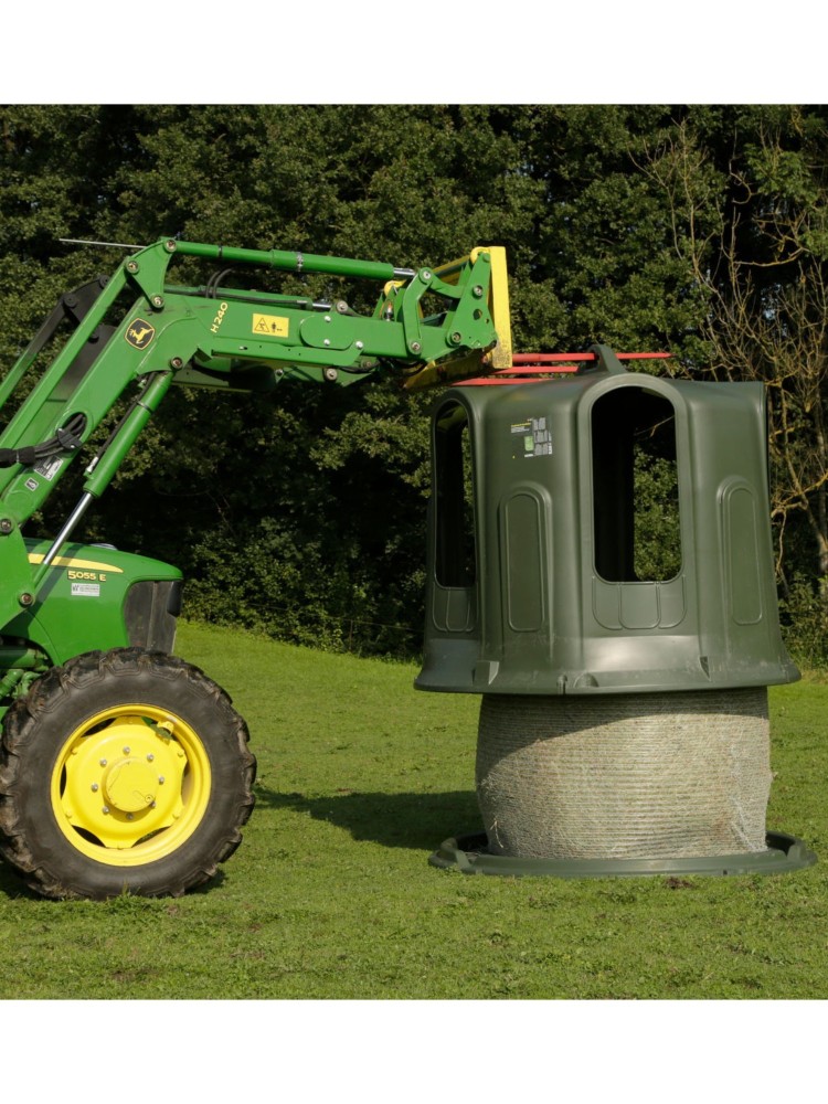 Heinäsuoja pyöröpaalille HayBell hevosille ja naudoille Ø160cm