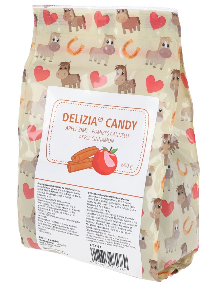 Hobuste maiustus Delizia Candy 600g