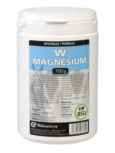 Hevosten täydennysrehu W-MAGNESIUM 700g